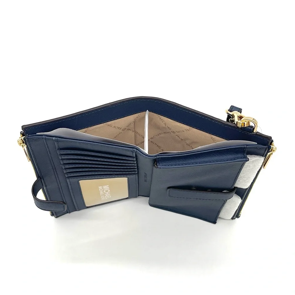 Michael Kors Large Double Zip Wallet Wristlet - Picture 6 of 7